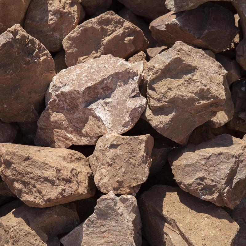 Saddleback Brown — Riprap & River Rock rock in Arizona